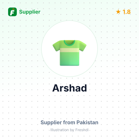 Arshad – summary card, no photo uploaded yet