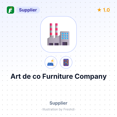 Art de co Furniture Company – summary card, no photo uploaded yet