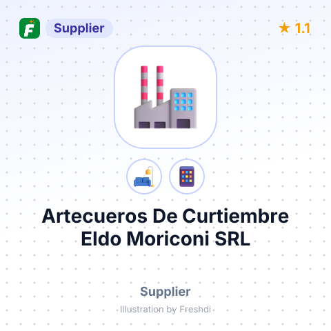 Artecueros De Curtiembre Eldo Moriconi SRL – summary card, no photo uploaded yet