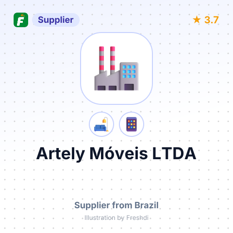 Artely Móveis LTDA – summary card, no photo uploaded yet