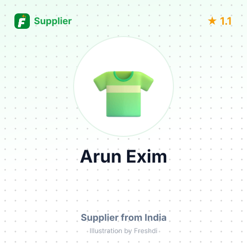Arun Exim – summary card, no photo uploaded yet