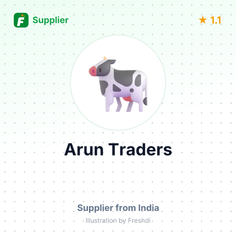 Arun Traders  – summary card, no photo uploaded yet