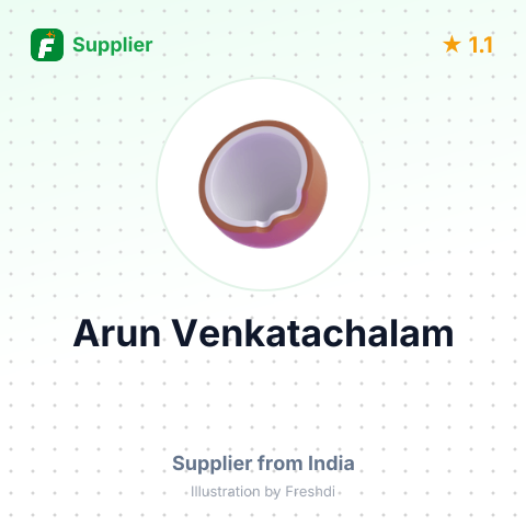 Arun Venkatachalam  – summary card, no photo uploaded yet