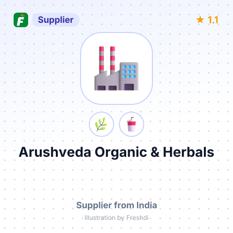 Arushveda Organic & Herbals  – summary card, no photo uploaded yet
