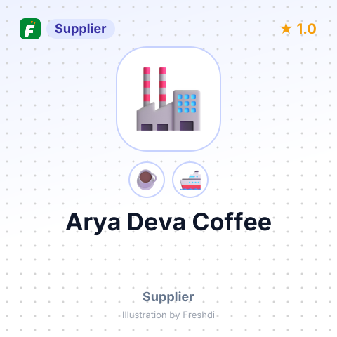 Arya Deva Coffee – summary card, no photo uploaded yet