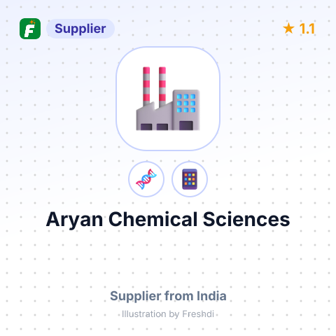 Aryan Chemical Sciences – summary card, no photo uploaded yet