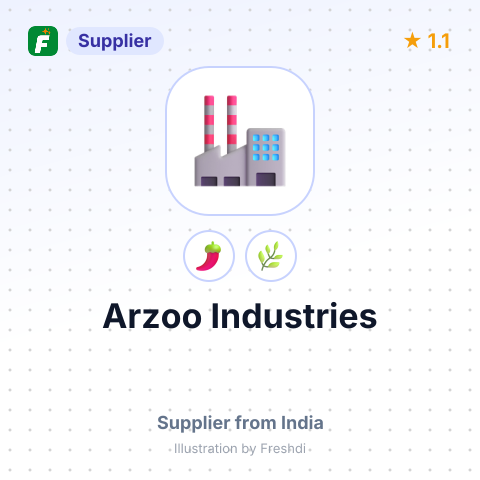Arzoo Industries  – summary card, no photo uploaded yet