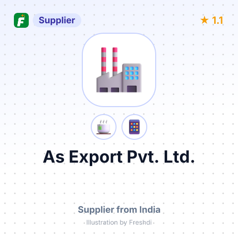 As Export Pvt. Ltd.  – summary card, no photo uploaded yet