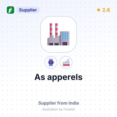 As apperels – summary card, no photo uploaded yet