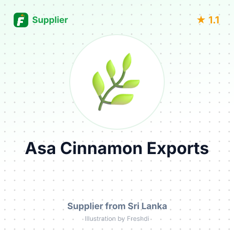 Asa Cinnamon Exports  – summary card, no photo uploaded yet