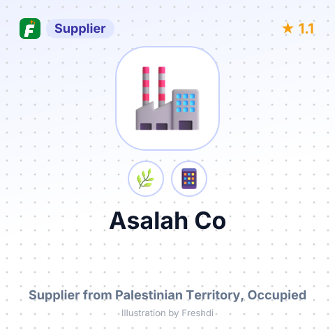 Asalah Co  – summary card, no photo uploaded yet