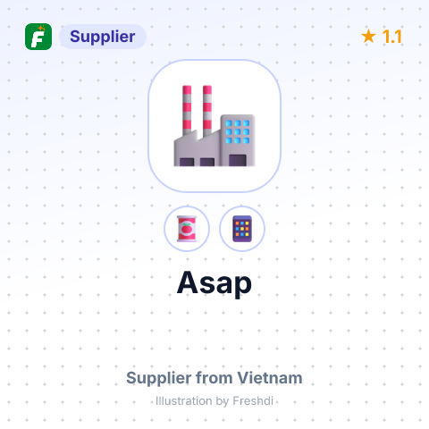 Asap  – summary card, no photo uploaded yet