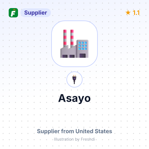 Asayo – summary card, no photo uploaded yet