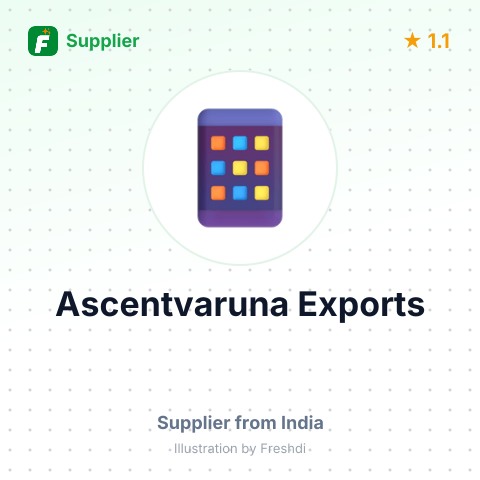 Ascentvaruna Exports – summary card, no photo uploaded yet