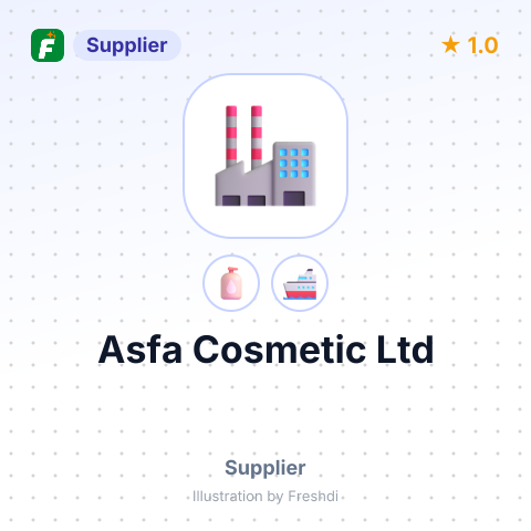 Asfa Cosmetic Ltd – summary card, no photo uploaded yet