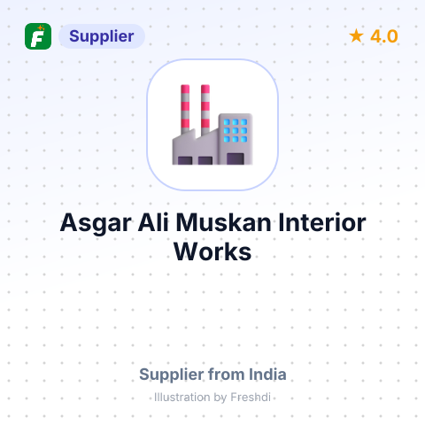 Asgar Ali Muskan Interior Works – summary card, no photo uploaded yet