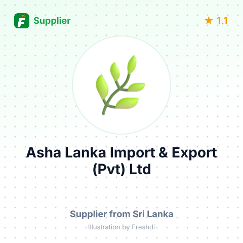 Asha Lanka Import & Export (Pvt) Ltd  – summary card, no photo uploaded yet
