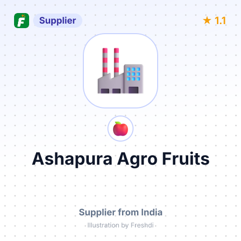 Ashapura Agro Fruits  – summary card, no photo uploaded yet