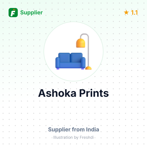 Ashoka Prints  – summary card, no photo uploaded yet