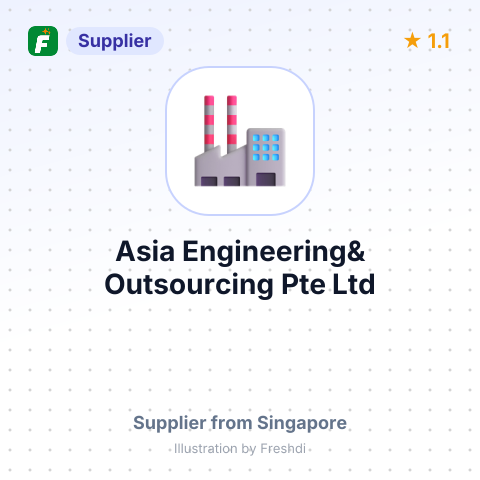 Asia Engineering& Outsourcing Pte Ltd – summary card, no photo uploaded yet