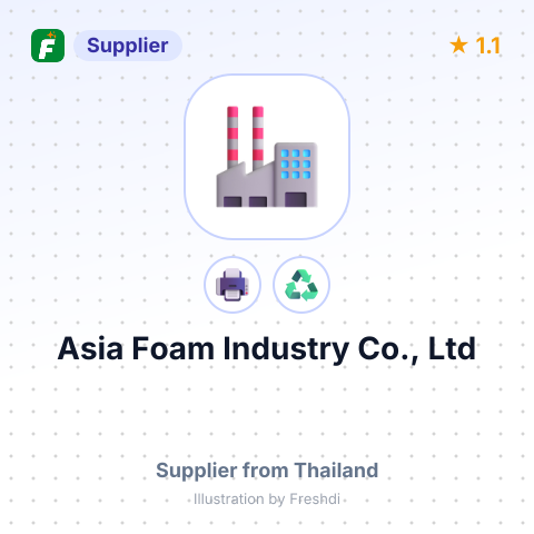 Asia Foam Industry Co., Ltd – summary card, no photo uploaded yet