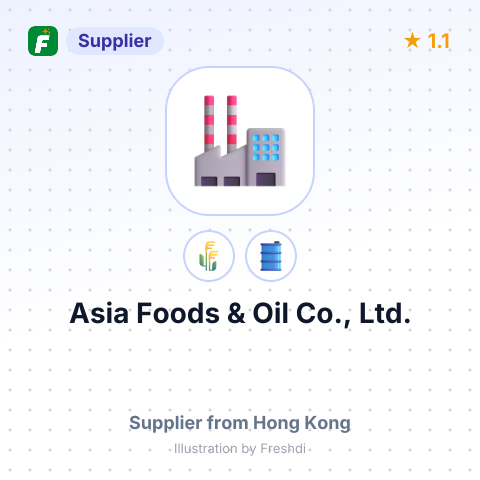 Asia Foods & Oil Co., Ltd.  – summary card, no photo uploaded yet