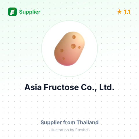 Asia Fructose Co., Ltd. – summary card, no photo uploaded yet