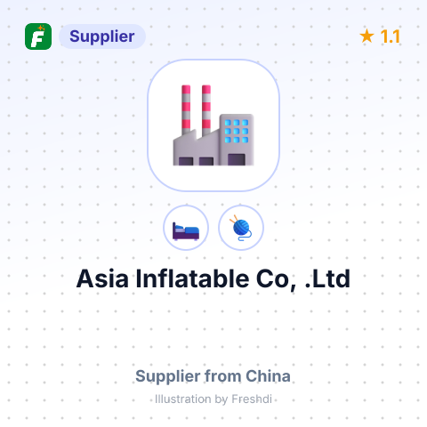 Asia Inflatable Co, .Ltd – summary card, no photo uploaded yet