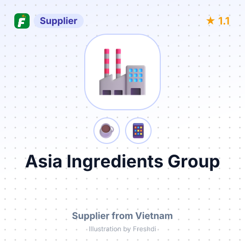 Asia Ingredients Group  – summary card, no photo uploaded yet