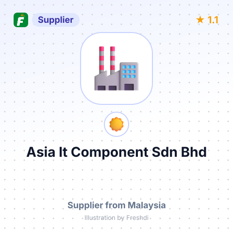 Asia It Component Sdn Bhd – summary card, no photo uploaded yet