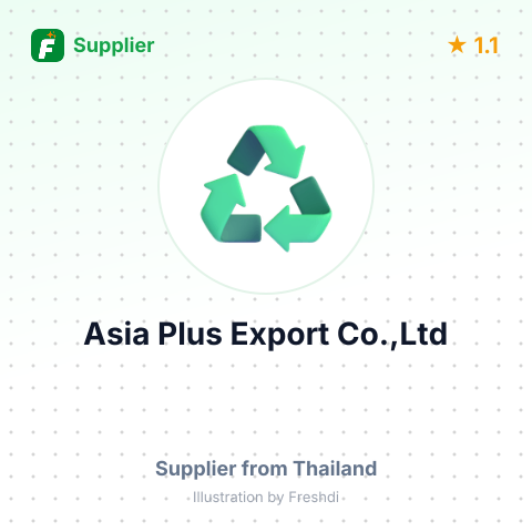 Asia Plus Export Co.,Ltd – summary card, no photo uploaded yet