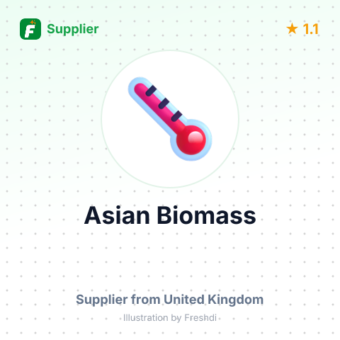 Asian Biomass – summary card, no photo uploaded yet