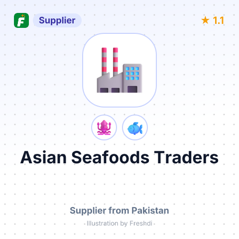 Asian Seafoods Traders – summary card, no photo uploaded yet