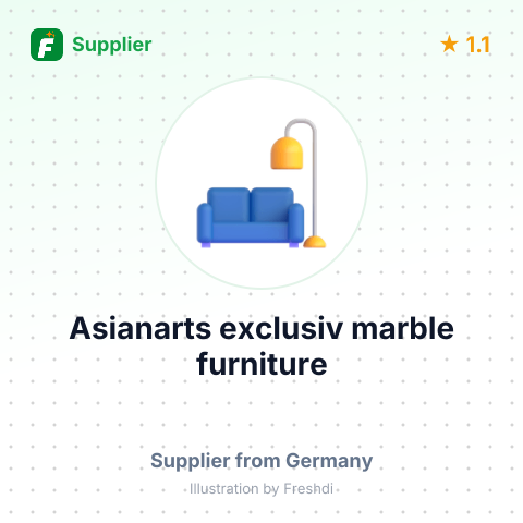 Asianarts exclusiv marble furniture – summary card, no photo uploaded yet
