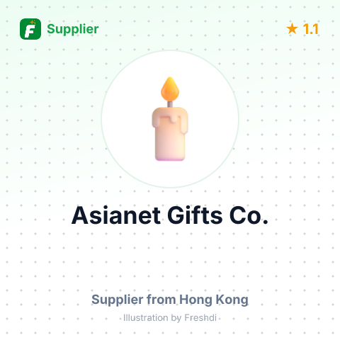 Asianet Gifts Co. – summary card, no photo uploaded yet