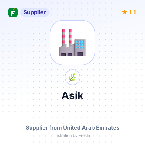 Asik  – summary card, no photo uploaded yet