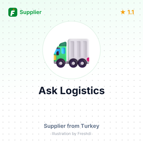 Ask Logistics  – summary card, no photo uploaded yet