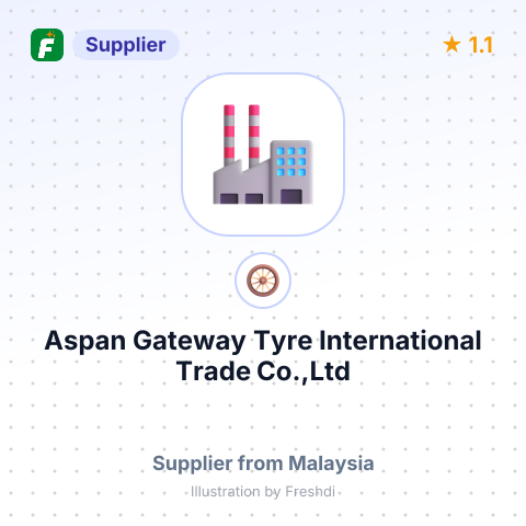 Aspan Gateway Tyre International Trade Co.,Ltd – summary card, no photo uploaded yet