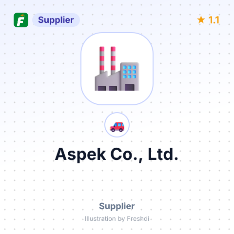 Aspek Co., Ltd. – summary card, no photo uploaded yet