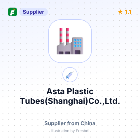 Asta Plastic Tubes(Shanghai)Co.,Ltd. – summary card, no photo uploaded yet