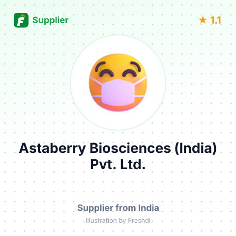 Astaberry Biosciences (India) Pvt. Ltd. – summary card, no photo uploaded yet