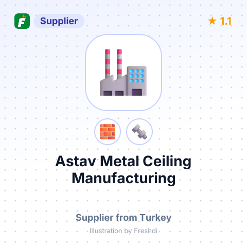 Astav Metal Ceiling Manufacturing – summary card, no photo uploaded yet
