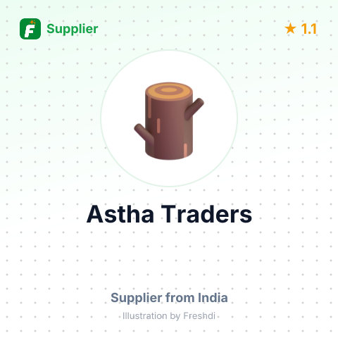 Astha Traders  – summary card, no photo uploaded yet