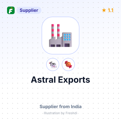 Astral Exports  – summary card, no photo uploaded yet