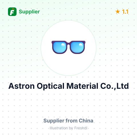 Astron Optical Material Co.,Ltd – summary card, no photo uploaded yet