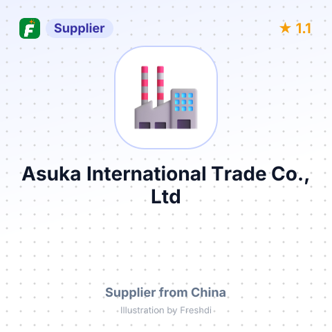 Asuka International Trade Co., Ltd – summary card, no photo uploaded yet