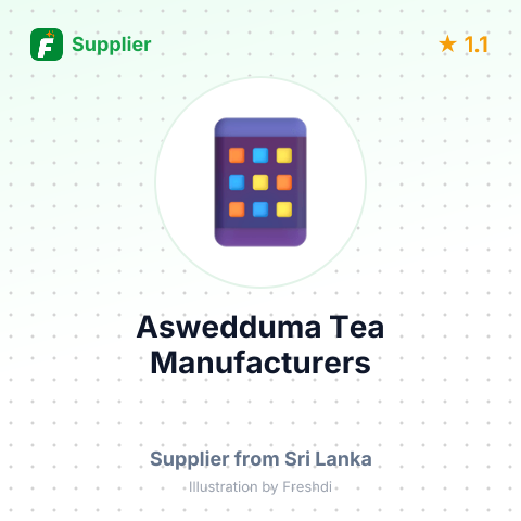 Aswedduma Tea Manufacturers  – summary card, no photo uploaded yet