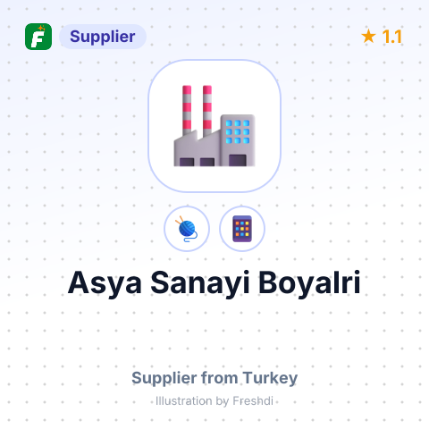 Asya Sanayi Boyalri  – summary card, no photo uploaded yet