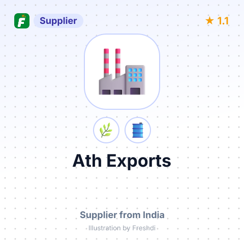 Ath Exports  – summary card, no photo uploaded yet