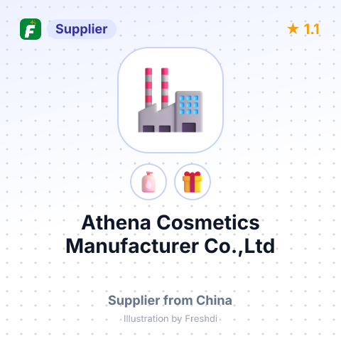 Athena Cosmetics Manufacturer Co.,Ltd – summary card, no photo uploaded yet